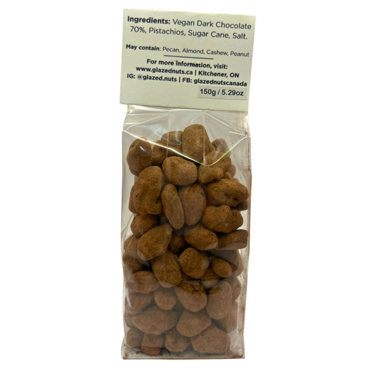 Dark Chocolate Salted Caramel Pistachios