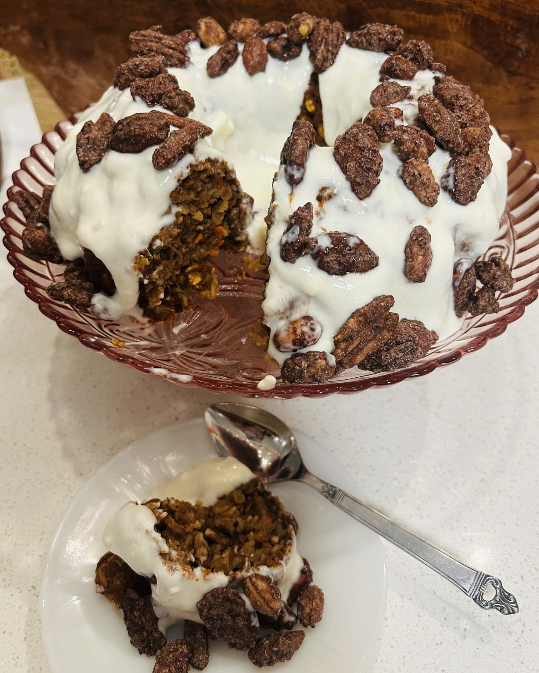 🥕 Cozy Carrot Cake (with a wholesome twist!)